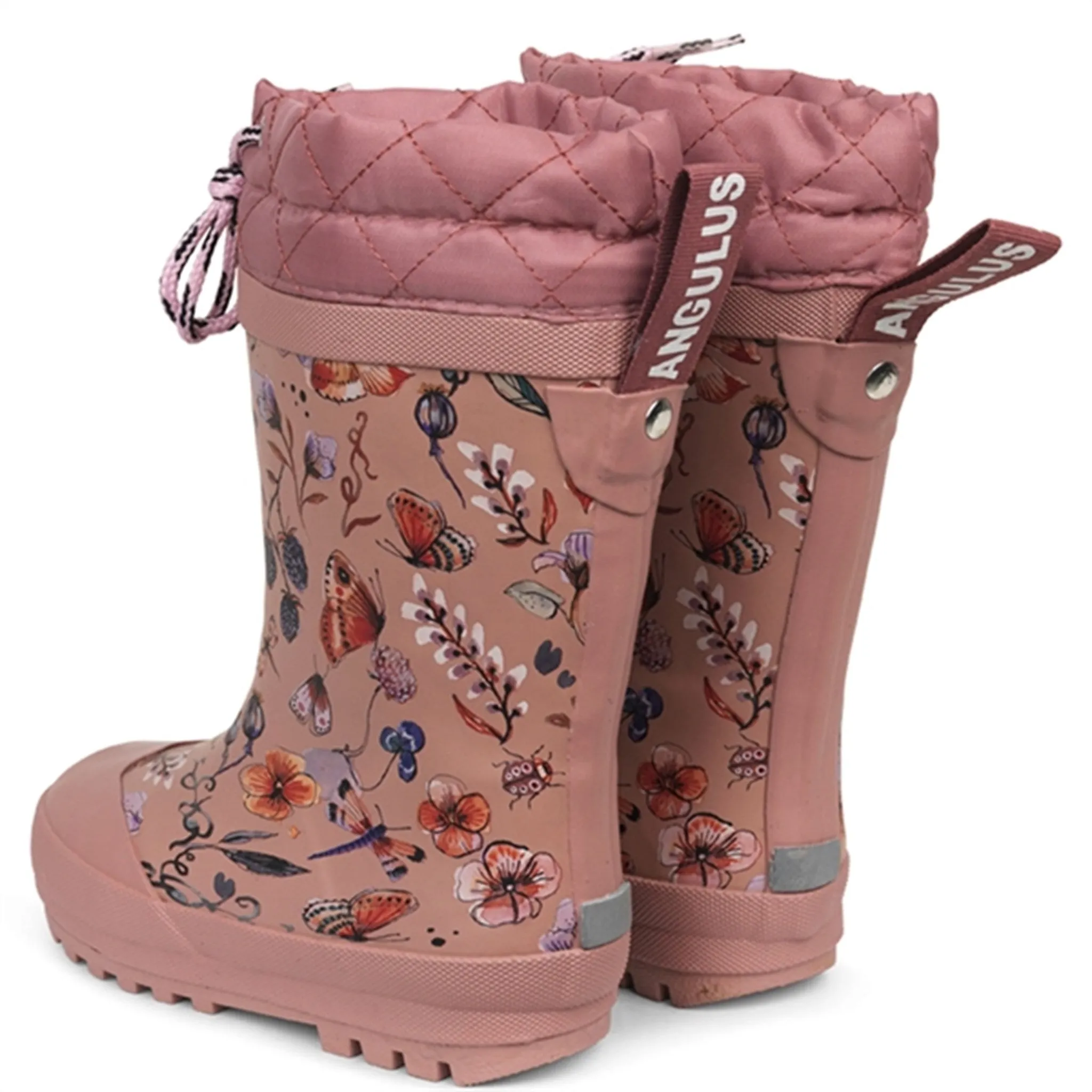 Angulus Thermo Rubber Boots Butterfly Print