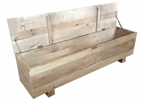 Block Bench with Lid and Storage