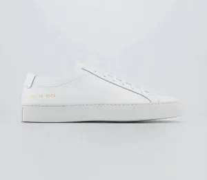 Common Projects Achillies Low W White Mono