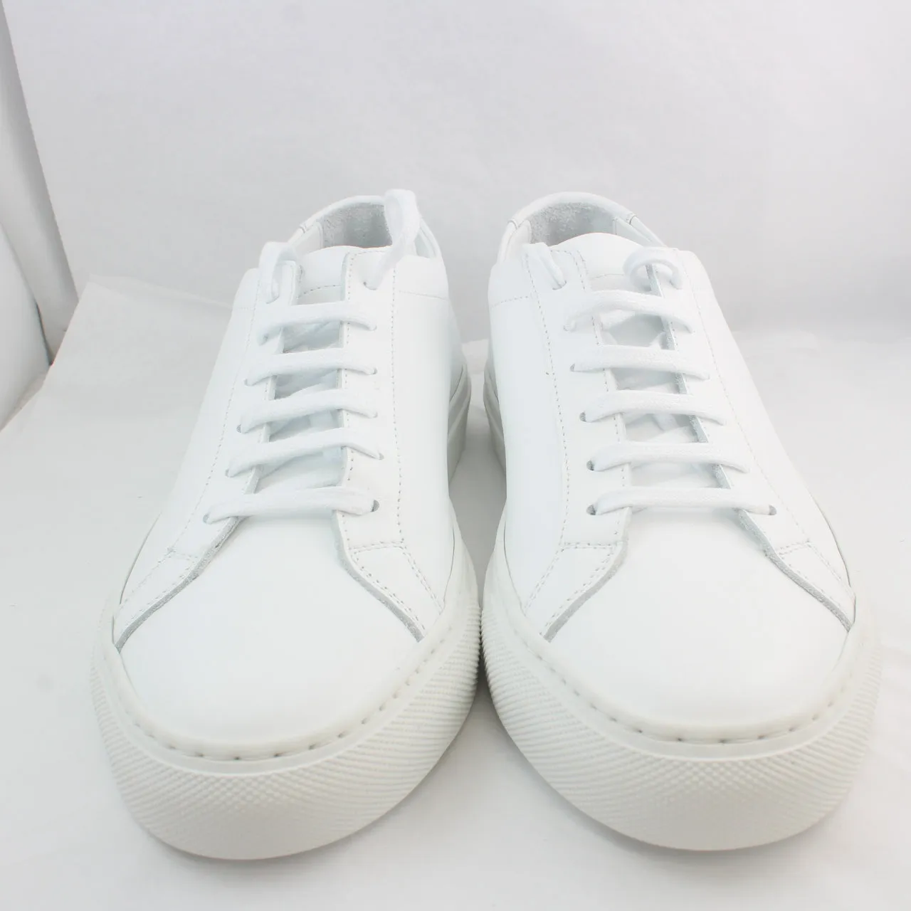 Common Projects Achillies Low W White Mono