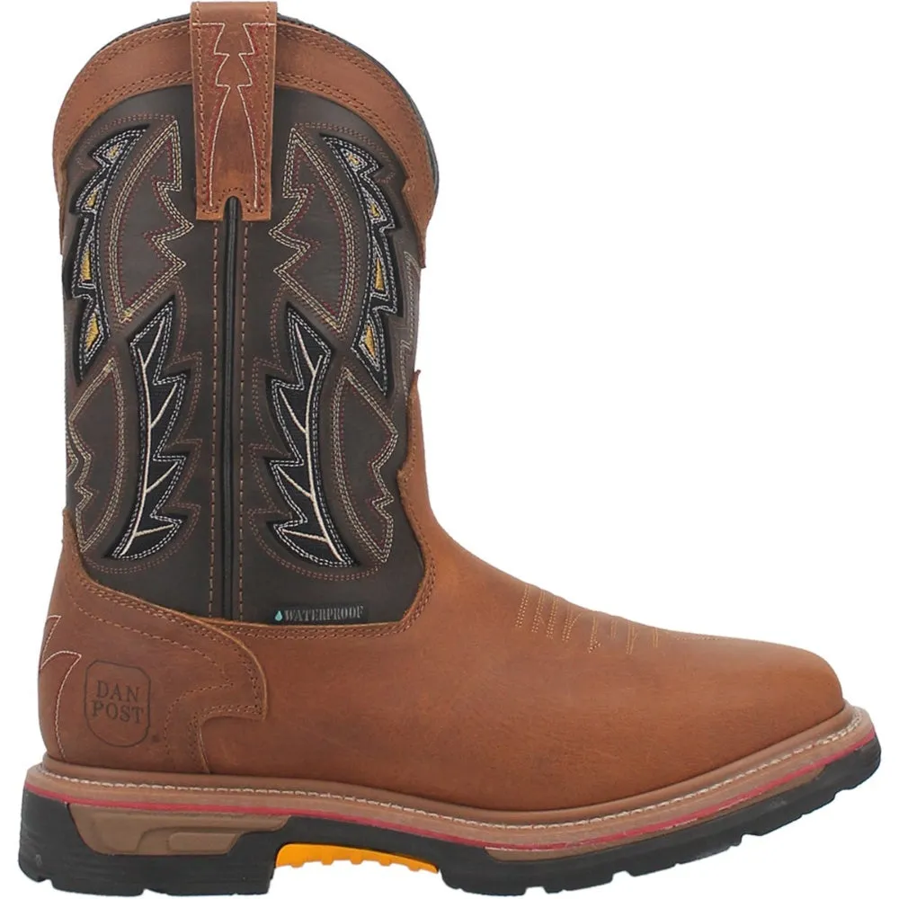 Dan Post Men's Warrior Waterproof Leather Composite Square Toe Boot DP59429