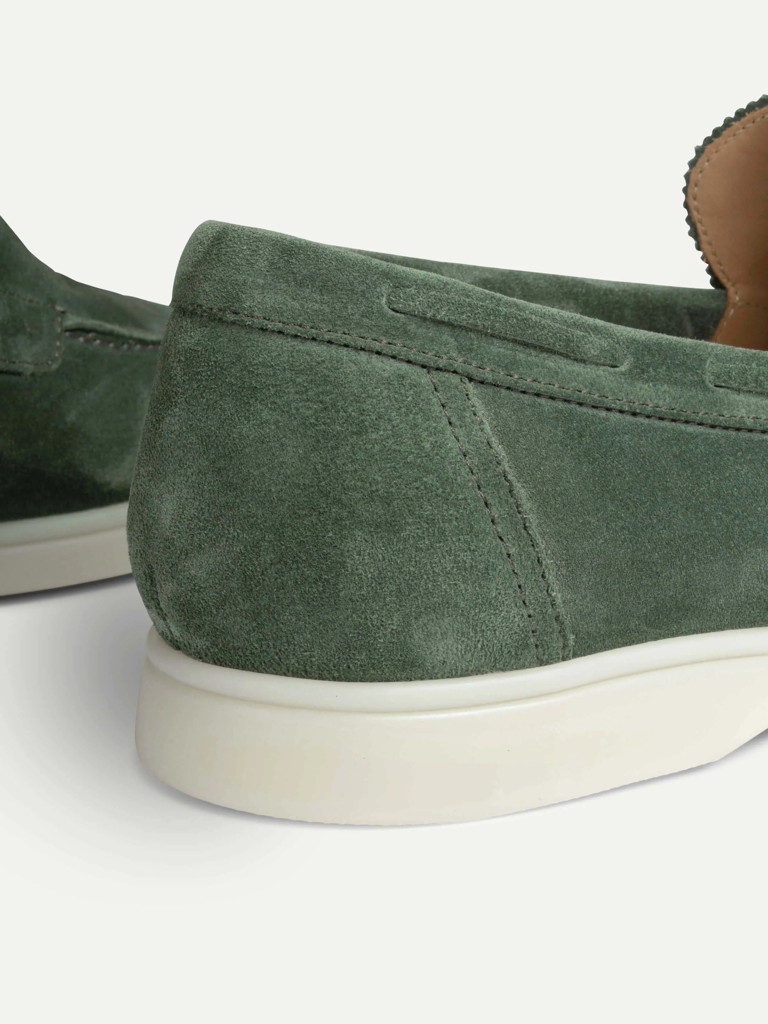 Deep Green Yacht Loafers