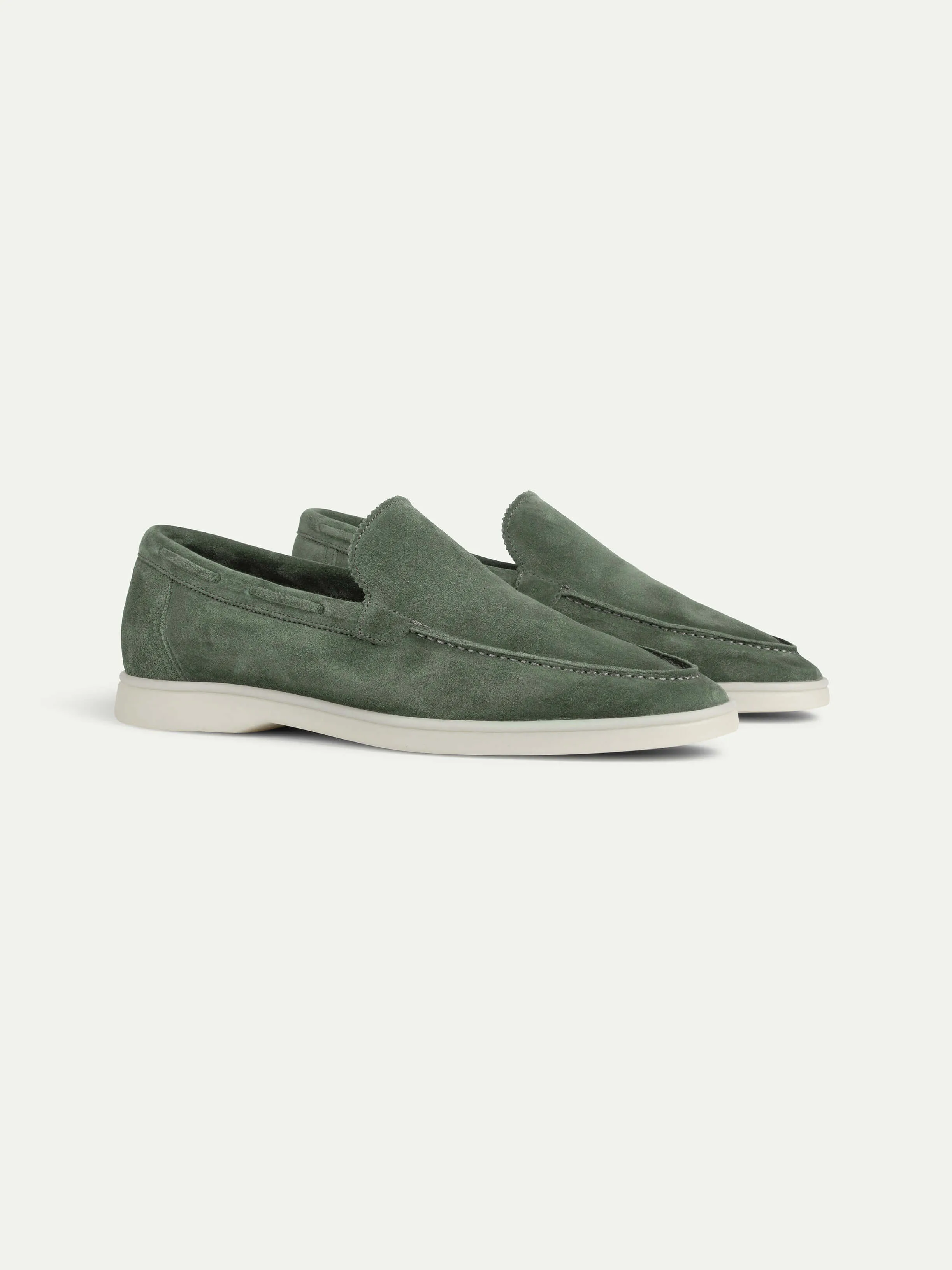 Deep Green Yacht Loafers