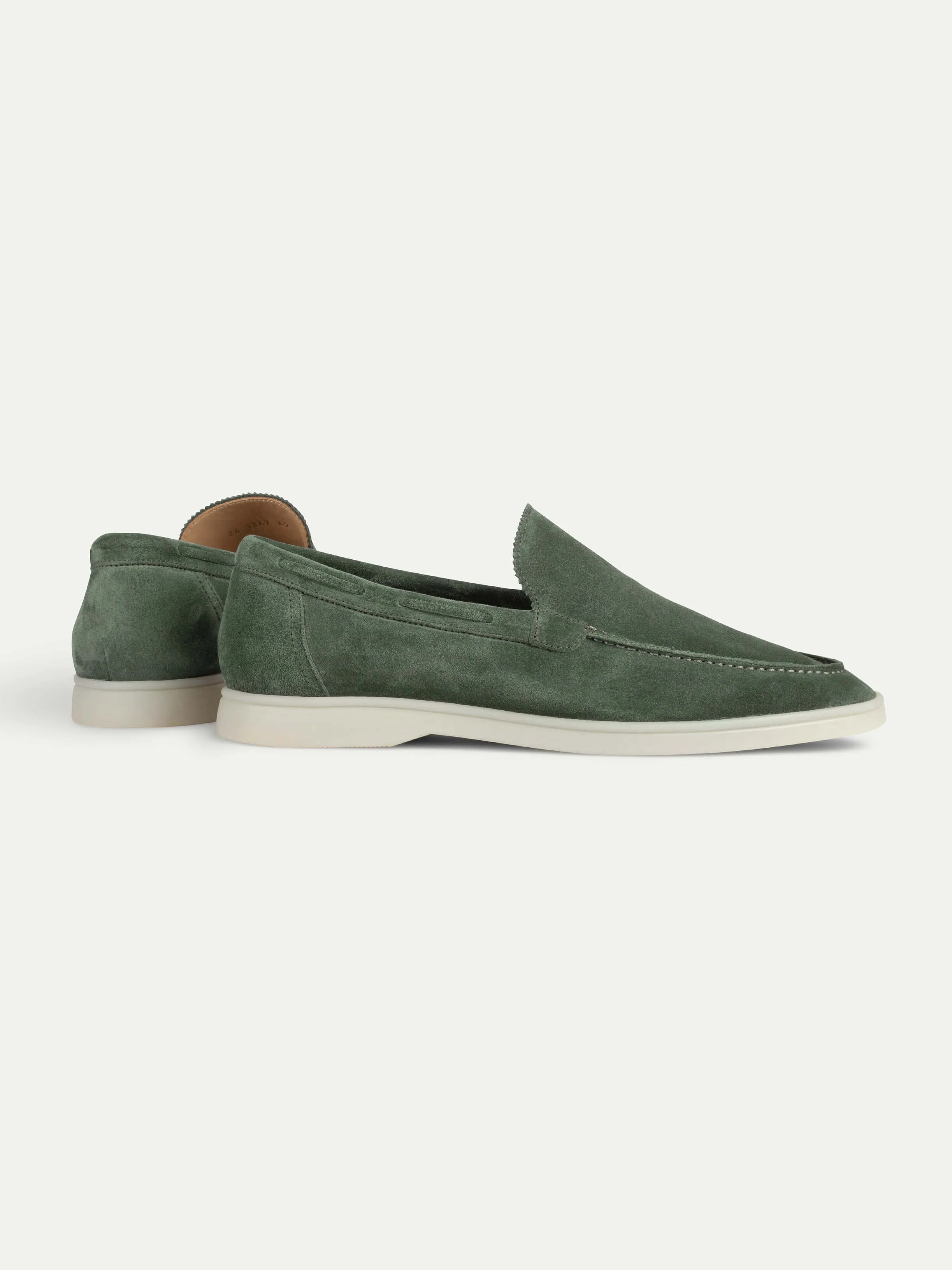 Deep Green Yacht Loafers