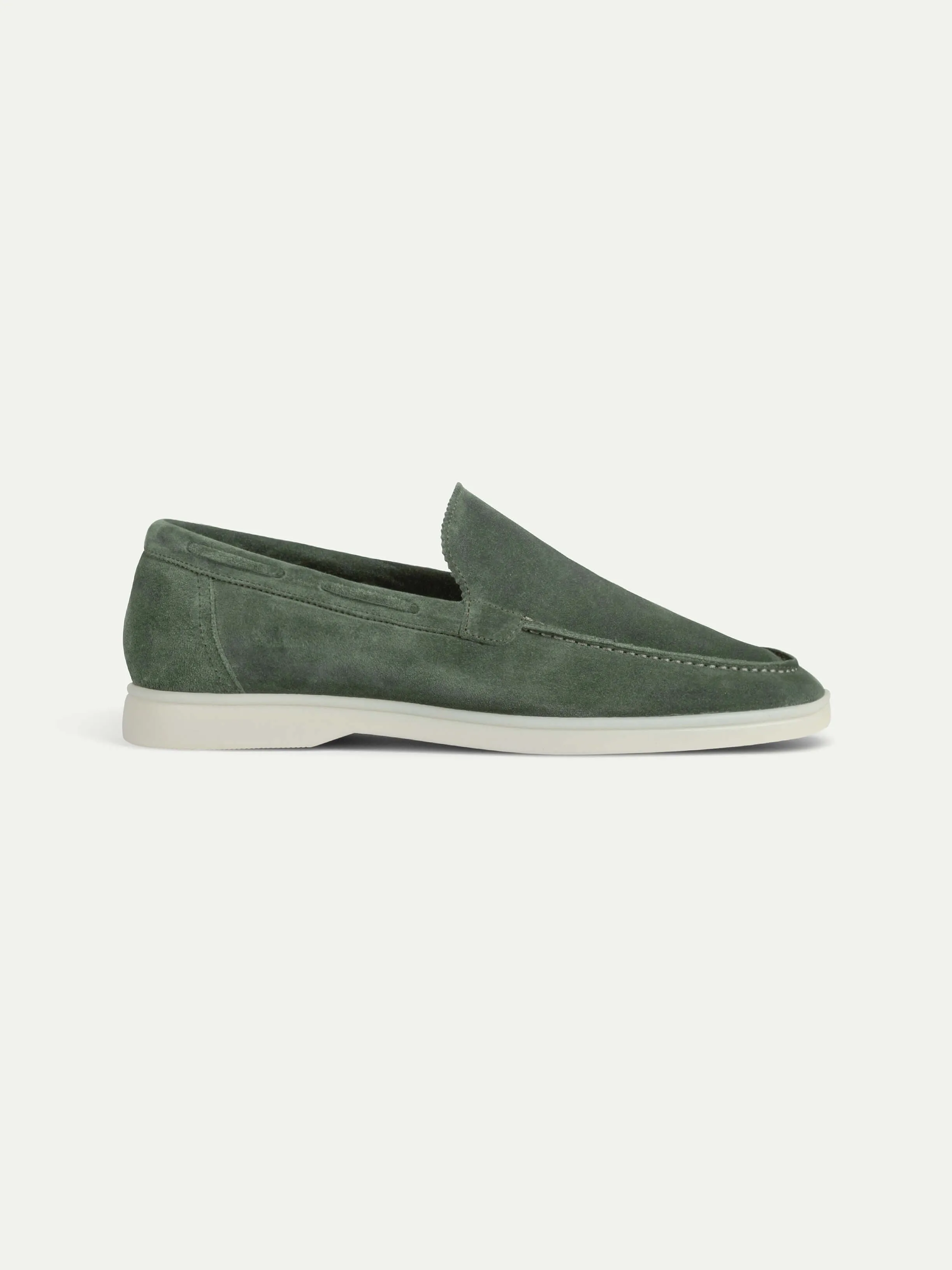 Deep Green Yacht Loafers