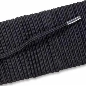 Elastic Dress Laces - Black (2 Pair Pack) Shoelaces