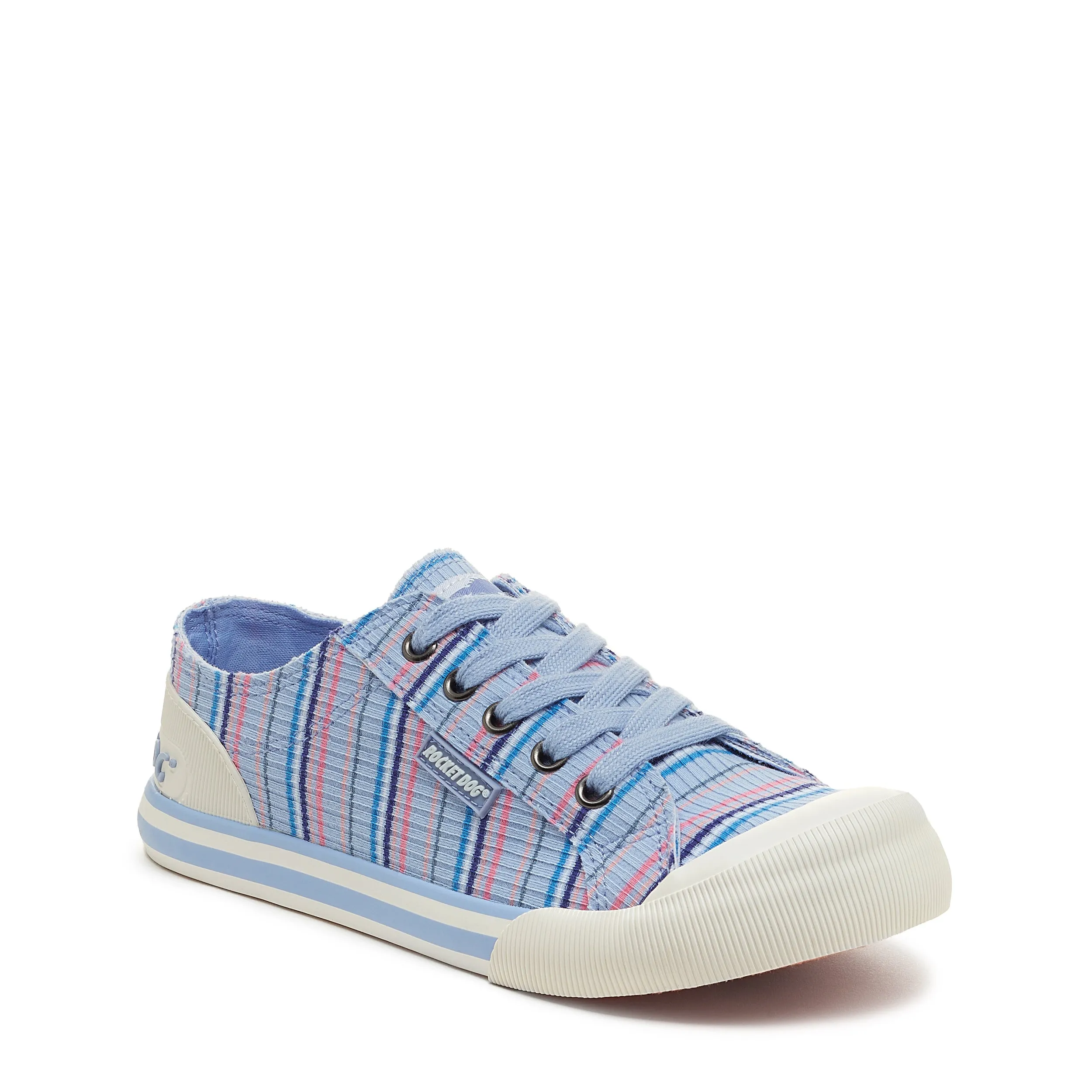 Jazzin Periwinkle Stripe Trainers