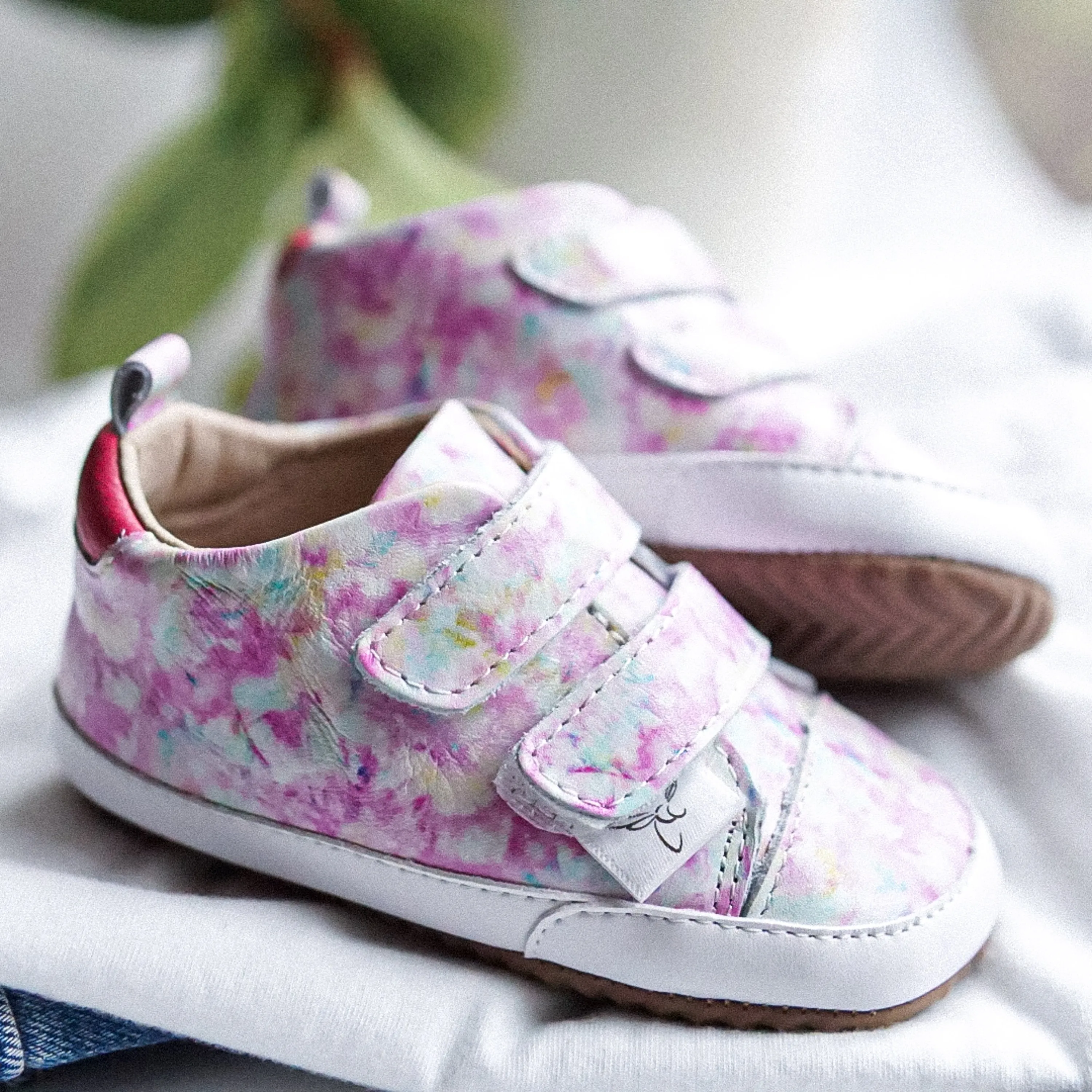 Little Love Bug Casual Tie Dye Low Top