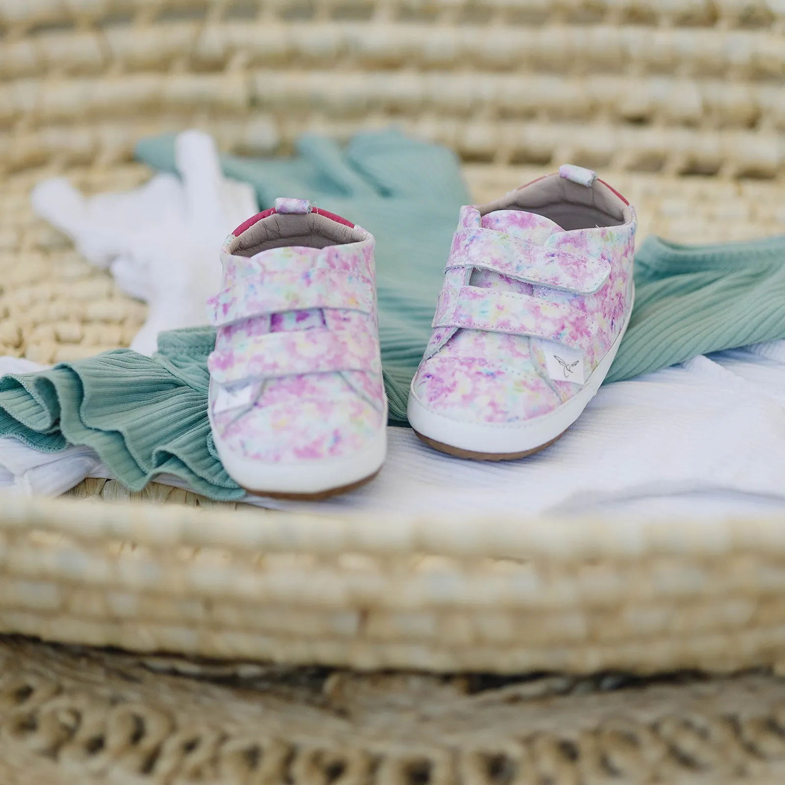 Little Love Bug Casual Tie Dye Low Top