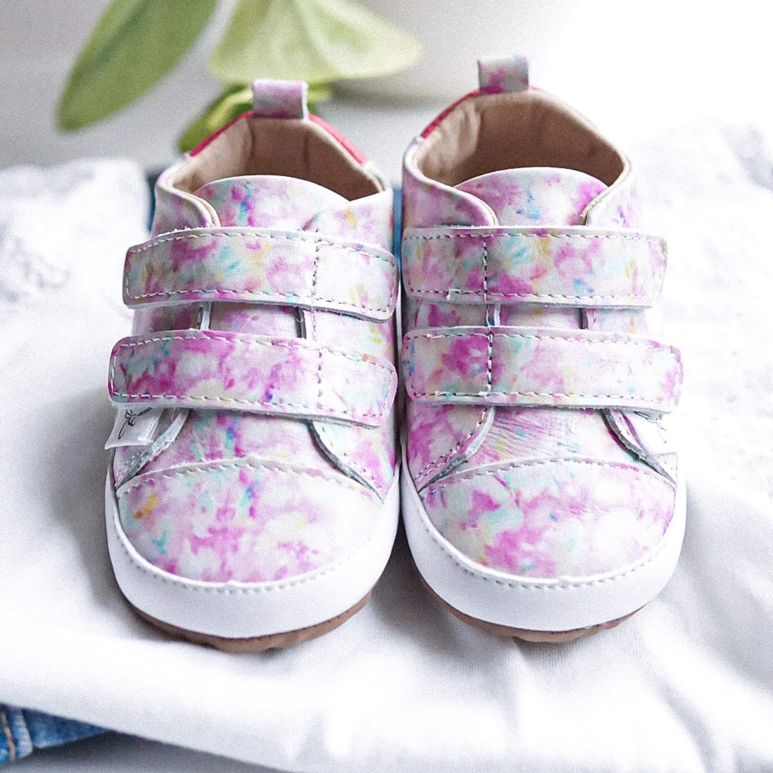 Little Love Bug Casual Tie Dye Low Top