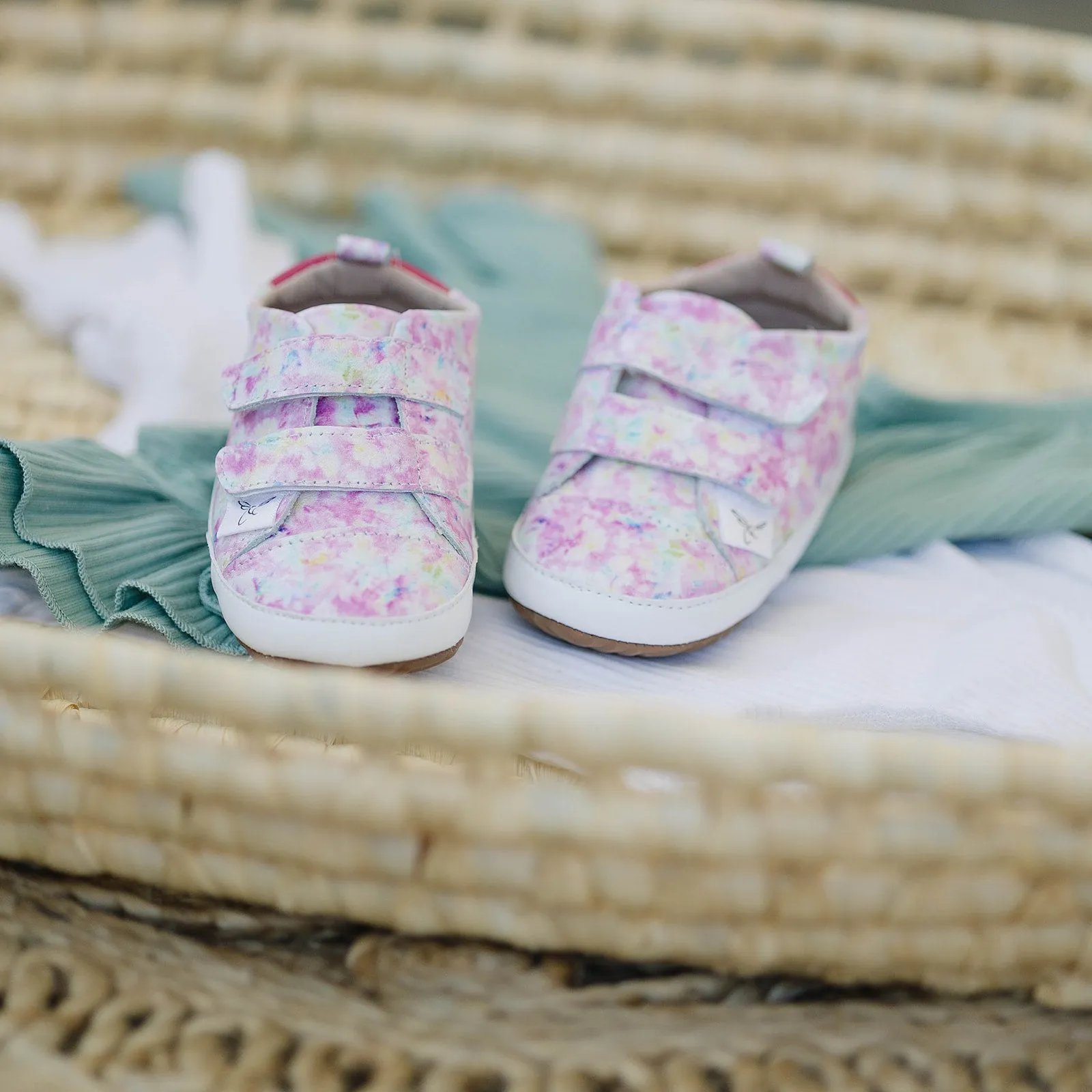 Little Love Bug Casual Tie Dye Low Top