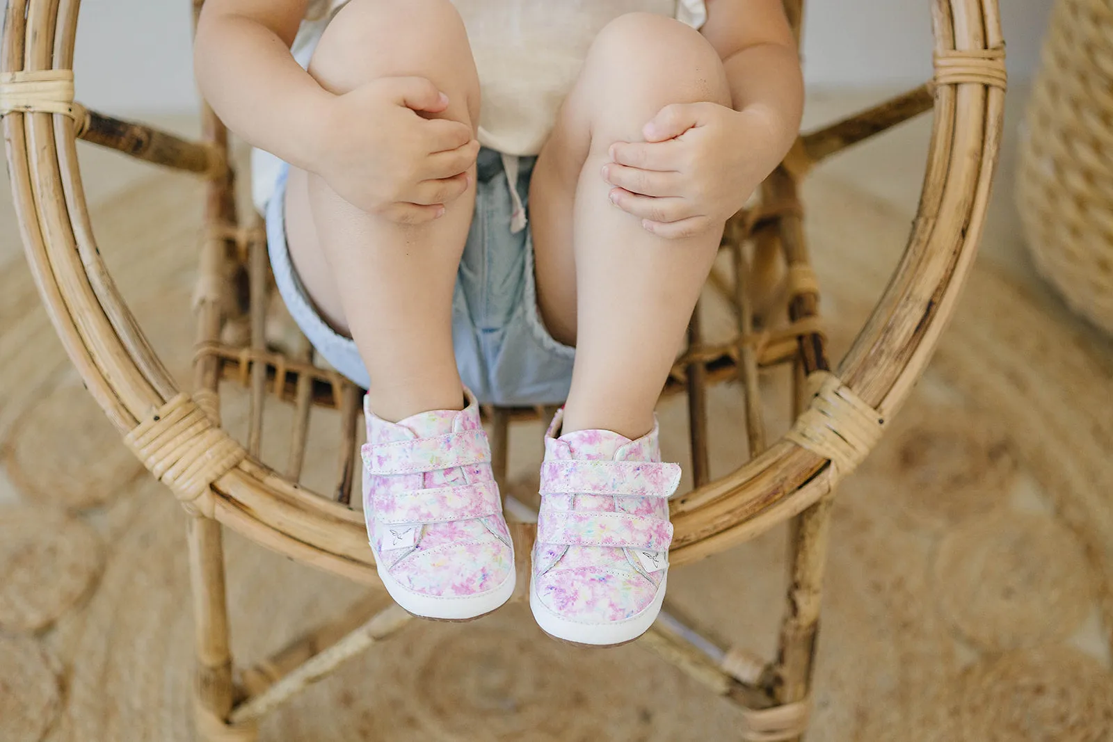 Little Love Bug Casual Tie Dye Low Top