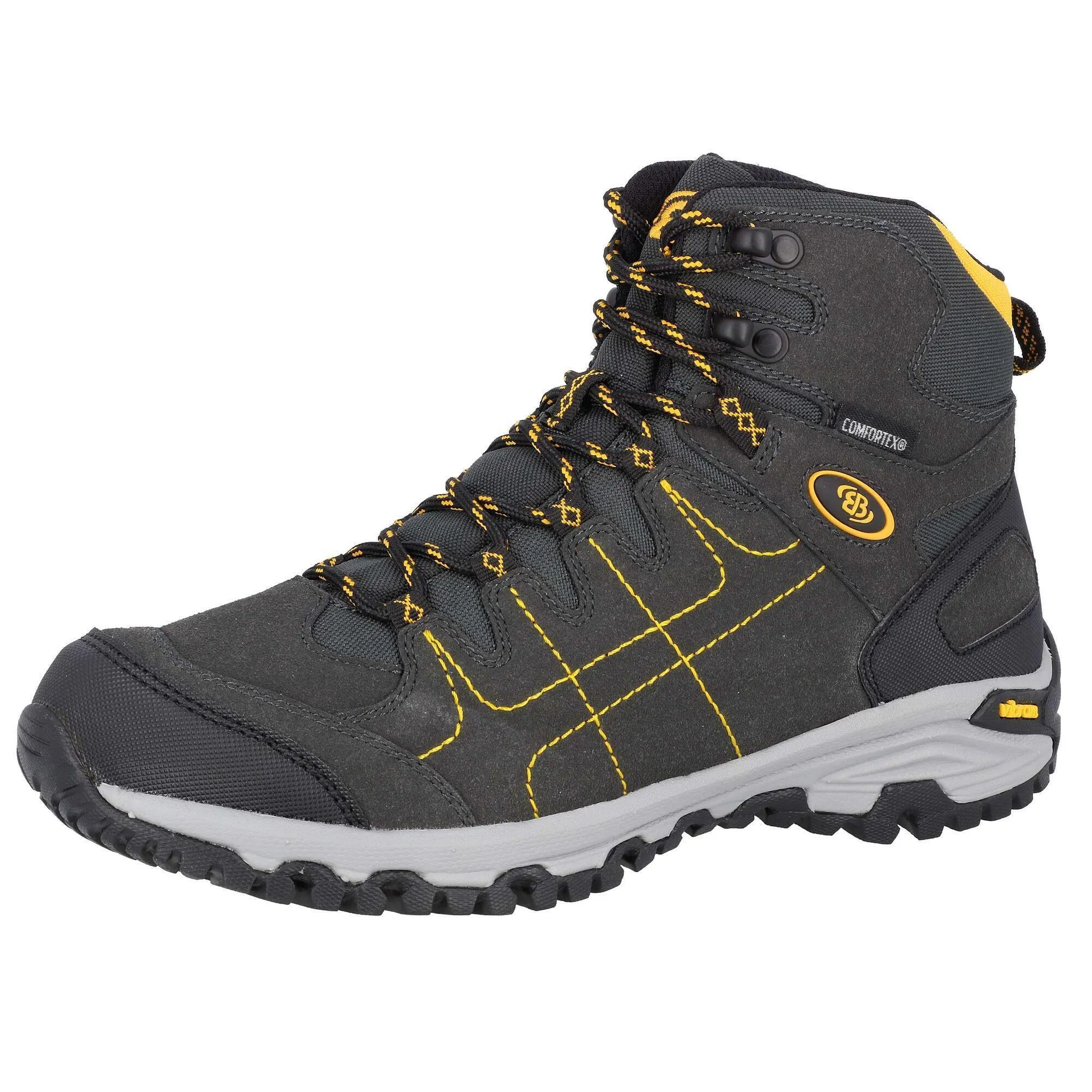 Men's multifunctional boots Brütting Mount Shasta High waterproof, gray