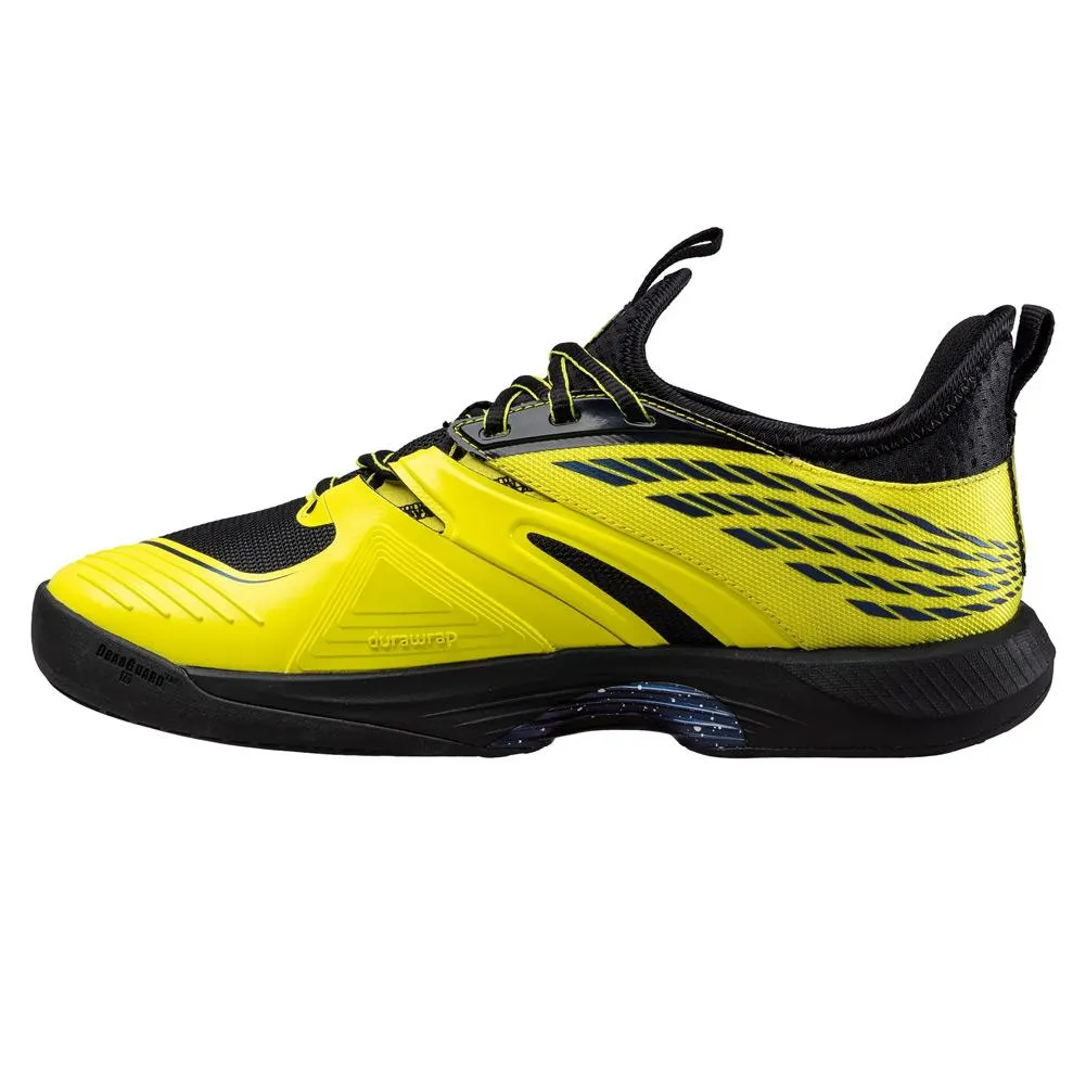 Men`s SpeedTrac Tennis Shoes Black and Yellow