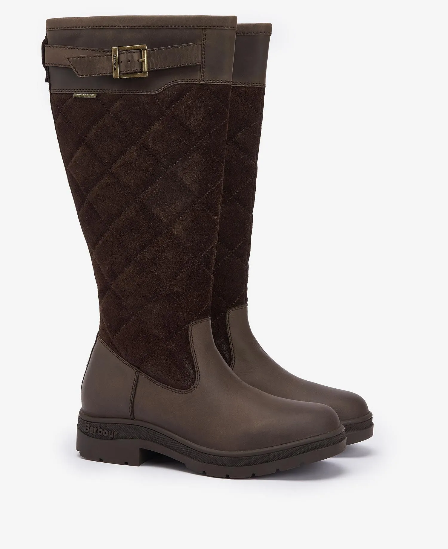 Oak Knee-High Boots - Brown