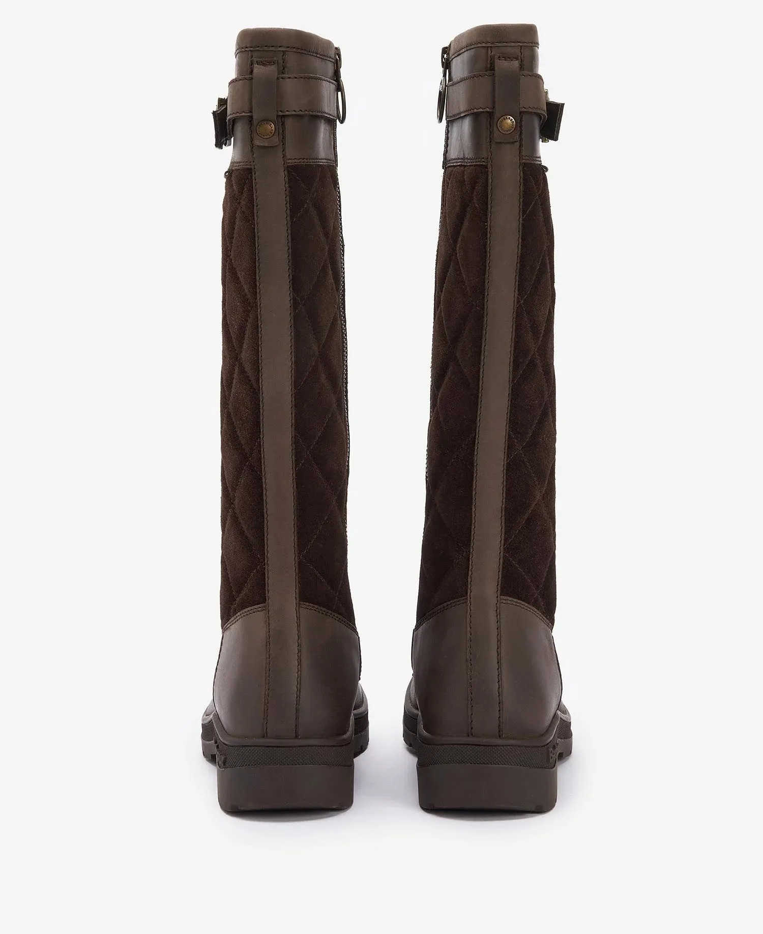 Oak Knee-High Boots - Brown