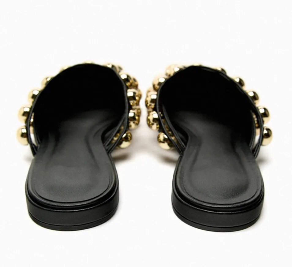 Pre Order:  Studded Pointed Flats