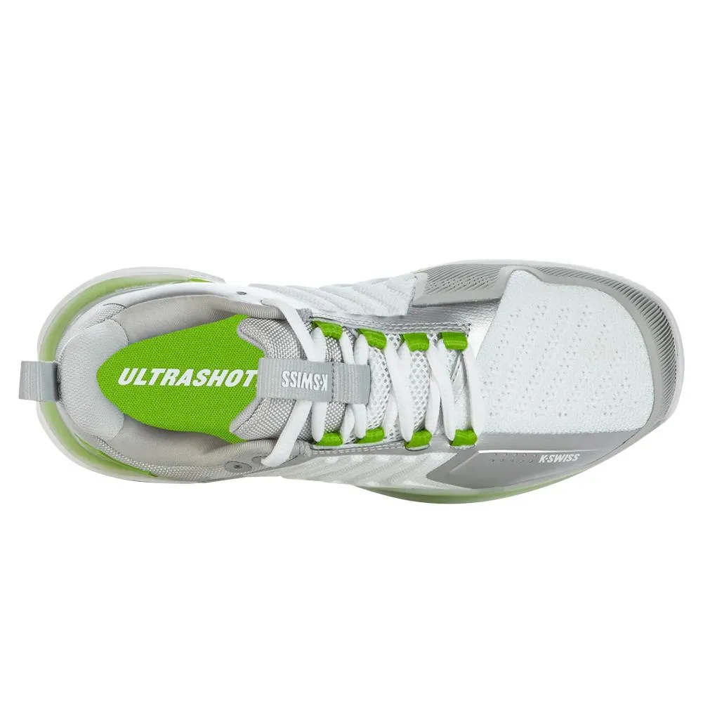 Women's Ultrashot 3 Tennis Shoes White and Gray Violet