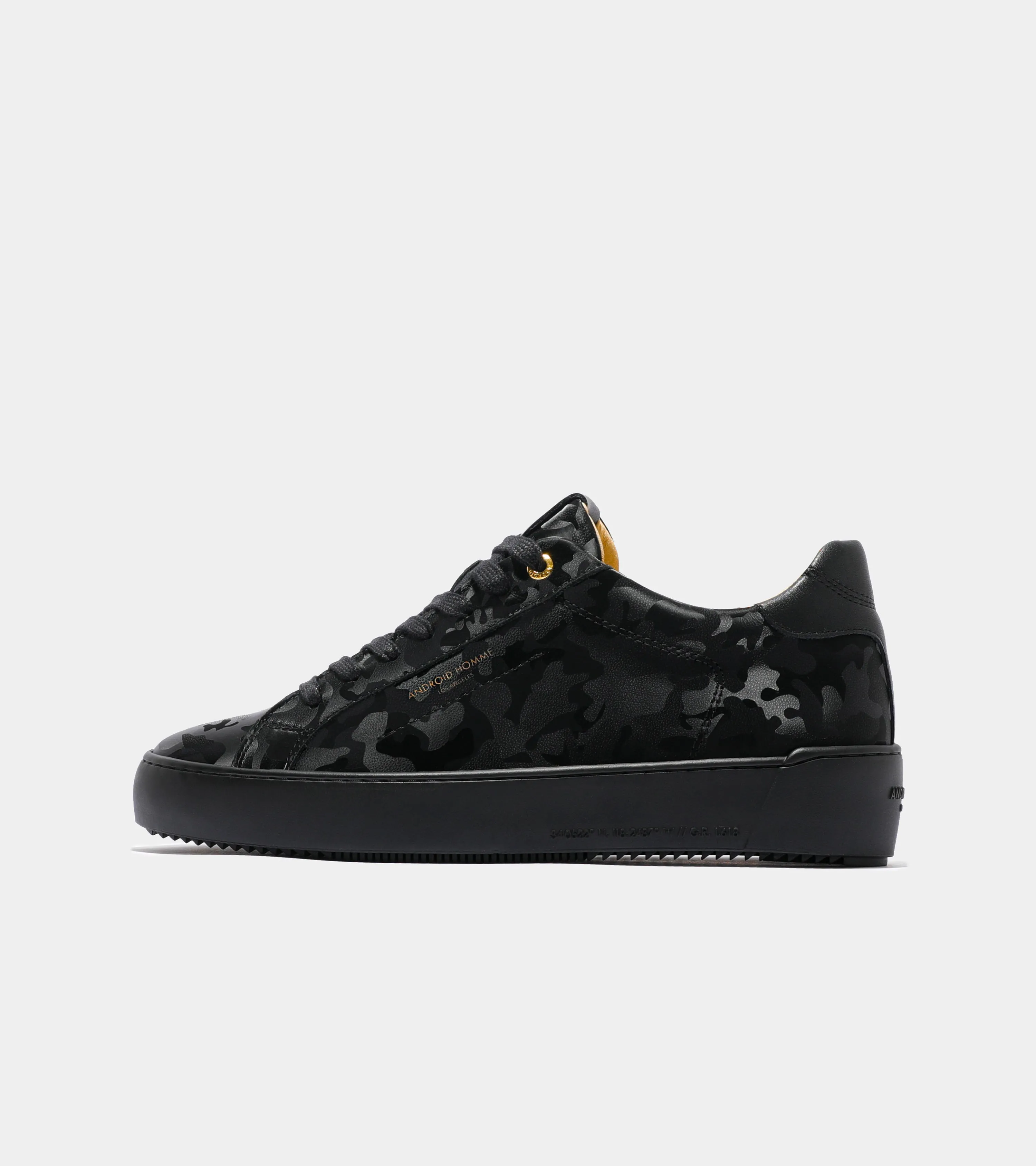 Zuma | All Over Black Leather Camo AHP234-37