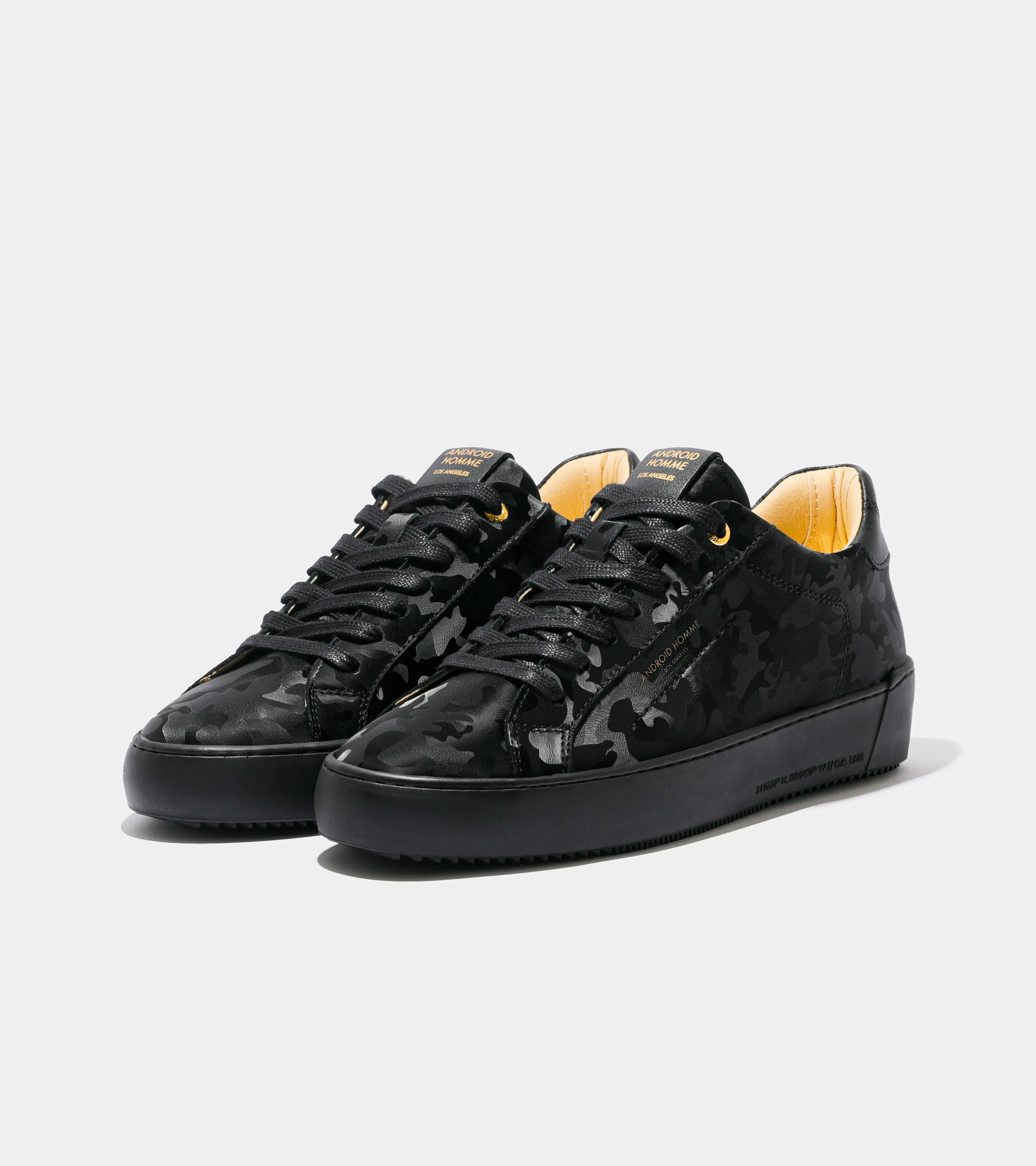 Zuma | All Over Black Leather Camo AHP234-37